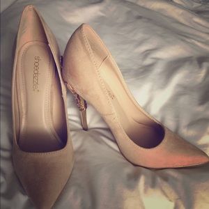 Esperanza Gold and Blush Heel